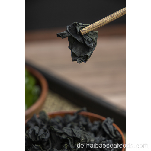 Natürliches Essen Getrocknete Algen Wakame